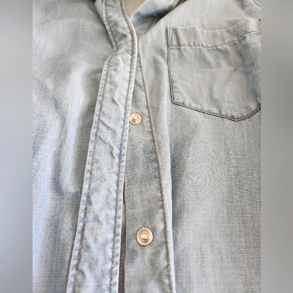 Acne Denim Button Down Top - Picture 4 of 5